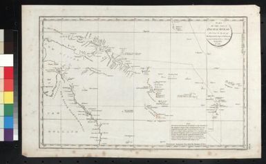 Part of the great Pacific Ocean shewing the route of the Spanish frigate La Princesa commanded by D. Franco. Antorino Maurelle in 1781 / Neele sculpt. Strand