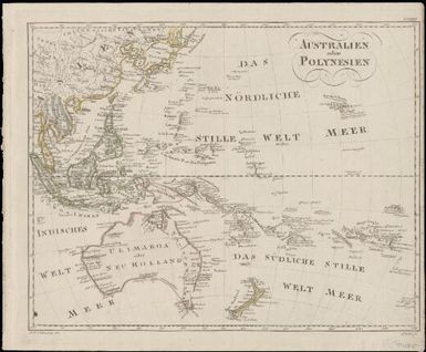 Australien oder Polynesien / D. F. Sotzmann del. ; Franz sc