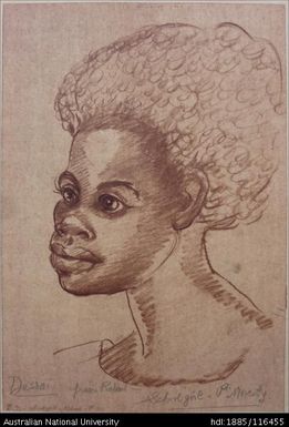 Dessai from Rabaul - school girl - Pt Moresby