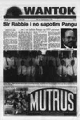 Wantok Niuspepa--Issue No. 1203 (July 17, 1997)