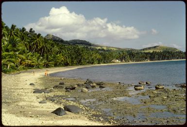 Beach near Levuka, Fiji, 1971