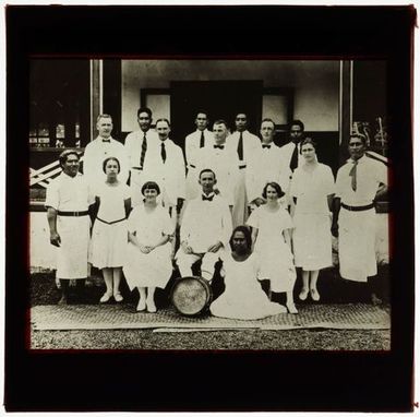 Education Staff, Samoa 1924