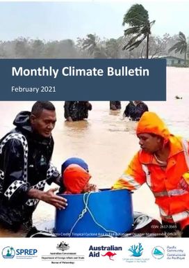 COSPPac Monthly Climate Bulletin, February 2021.