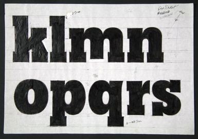 Churchward Conserif UltraBold Sketch