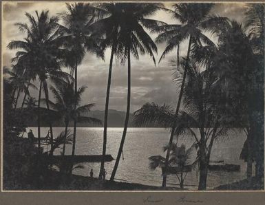 Sunset, Boianai, [2] Frank Hurley