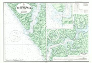 [New Zealand hydrographic charts]: New Zealand. North Island - West Coast. Hokianga Harbour. Approaches & Lower Harbour & Upper Harbour. (Sheet 4212)