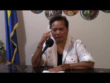 Senator Sandra Sumang-Pierantozzi for President of R.O.P. - (7/7/16)