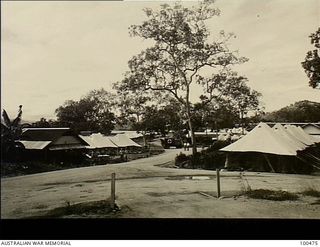Port Moresby, New Guinea. 1944-05-29. The exterior of a section of 2/1st Australian General Hospital at Eggy's Corner