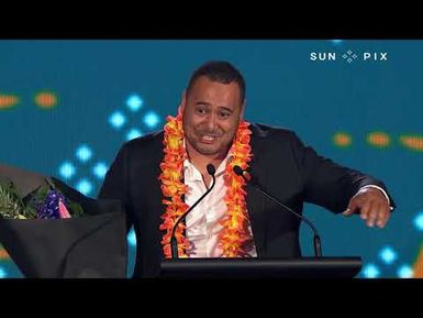 Pacific Enterprise Winner Robert Teina's speech | SunPix Awards 2020