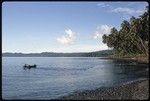 Children on canoes