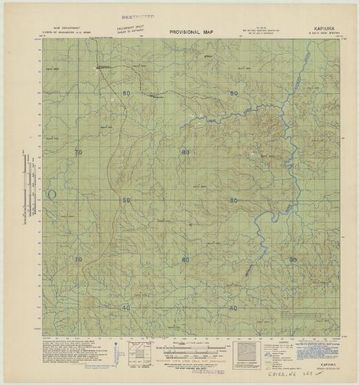 New Britain, provisional map (Kapiura)