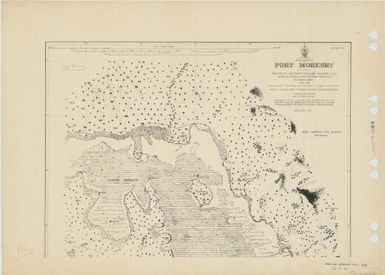 Port Moresby : New Guinea, Papua - South Coast / Hydrographic Branch, Royal Australian Navy ; drawn by Lieutenant-Commander Geoffrey C. Ingleton, R.A.N. (ret.)