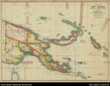 Papua New Guinea, Territory of New Guinea and Papua, 1964, 1:1 900 800