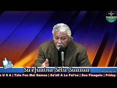 Late Afternoon with Su'efuaina Setu Suasua. 2/7/20