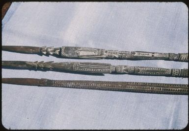 Three spears : Papua New Guinea / Terence and Margaret Spencer