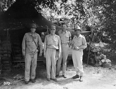 3 (NZ) Division troops on Vella Lavella Island, Pacific, World War Two