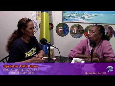 Talk Show ft. Belau Cancer Society ( May 24, 2021)