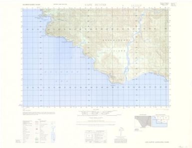 Solomon Islands 1:50,000: Cape Hunter (7728-I)