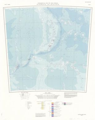 Geological map of the world Australia and Oceania (Sheet 2)