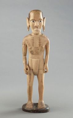 Male carved figure