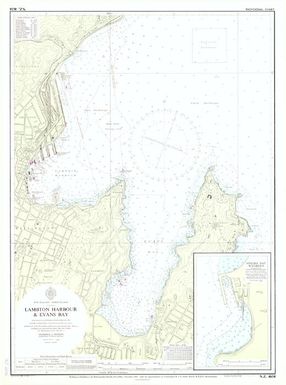 [New Zealand hydrographic charts]: New Zealand - North Island. Lambton Harbour & Evans Bay. (Sheet 4634)