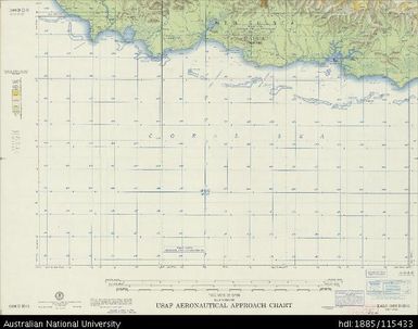 Papua New Guinea, New Guinea, Kalo, Aeronautical Approach Chart Series, Sheet 1096 D-II-G, 1960, 1:250 000