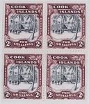 Stamps: Cook Islands Two Shillings