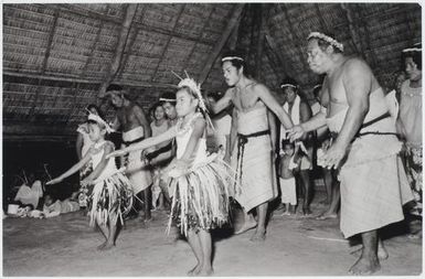 Young female dancers