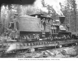 Aloha Lumber Company two-truck Shay engine no. 1, Grays Harbor County, Washington, approximately 1922