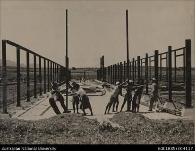 Erection of Pineapple Cannery