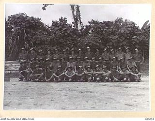 TOROKINA, BOUGAINVILLE. 1945-11-25. MEMBERS OF D SECTION, SIGNALS, 3 DIVISION