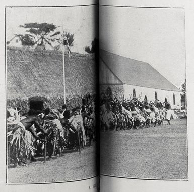 Fijian dancers