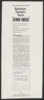 American Farmers Tours "DOWN UNDER"