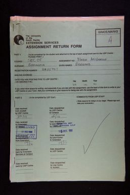 Acquiring customary land on the Guadalcanal plains by Bernard Bataanisia 1991