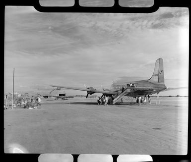 British Commonwealth Pacific Airlines, DC-4 Skymaster, VH-BPC, Nandi Airport, Fiji