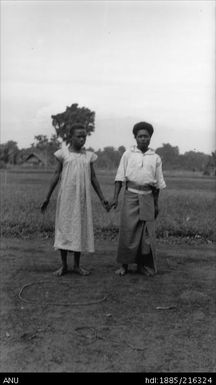 Newly wed. The father's catechist & his wife