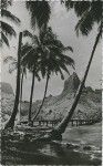Landscape in Moorea island