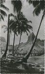 Landscape in Moorea island