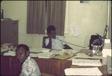 Malaria Control Service staff (3) : Papua New Guinea, 1976-1978 / Terence and Margaret Spencer