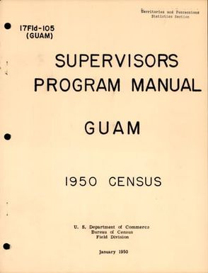 [Folder 146] Guam - Supervisor's Program Manual