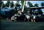 Lifting engine of TEAL Short Solent for change at Tahiti