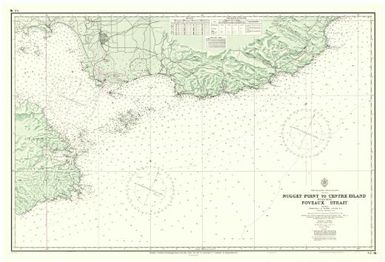 [New Zealand hydrographic charts]: New Zealand - South Island. Nugget Point to Centre Island including Foveaux Strait. (Sheet 68)
