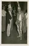 Melville Haysom, dressed as a Roman centurion at the Arts Ball, City Hall, Brisbane