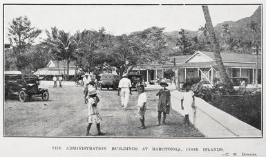 The Administration Buildings At Rarotonga, Cook Islands