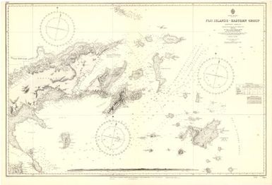 Fiji Islands, eastern group, northern portion : South Pacific / surveyed by Lieutenant W.U. Moore, R.N., 1878-81