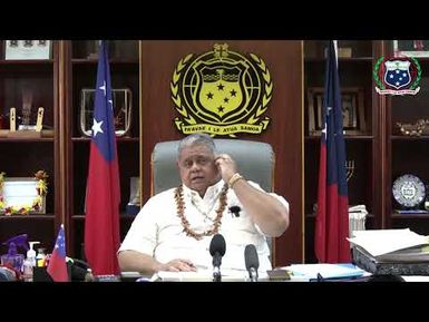 Feiloa'iga 'a le Palemia Laaulialemalietoa Leuatea Polataivao Fosi Schmidt & Media - 25 MAR 2026