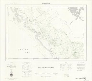 New Guinea 1:500,000 bouguer anomalies: Karkar Island