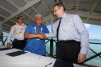 Visit of Andris Piebalgs, Member of the EC, to the Pacific Islands