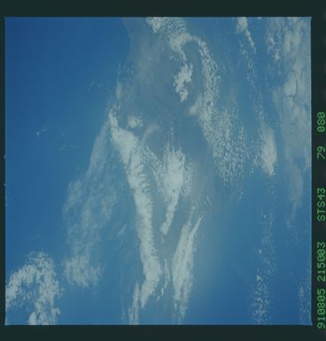 S43-79-080 - STS-043 - STS-43 earth observations