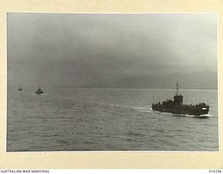1943-07-12. AMERICAN ADVANCE INTO TROBRIAND ISLANDS. THE VOYAGE WHICH ENDED THE LONG PERIOD OF THE ALLIED HOLDING WAR IN THE SOUTHWEST PACIFIC. THESE PHOTOS ARE THE FIRST OF THE AMERICAN ADVANCE ..